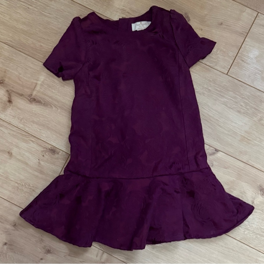 Elegant Kate Spade Purple Kids Dress Size 4